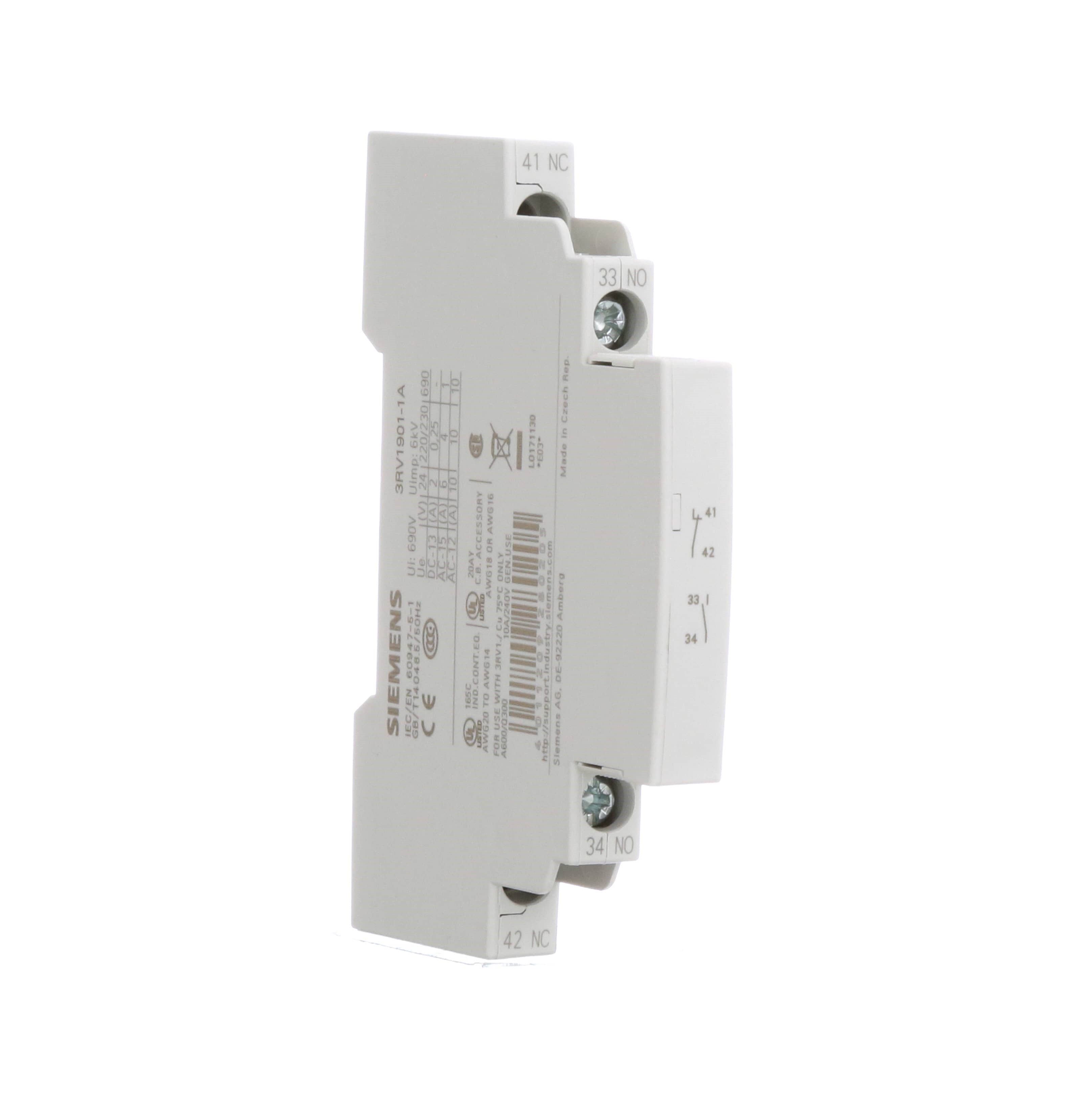 برق قدرت  مدل 3RV1901-1A برند Siemens